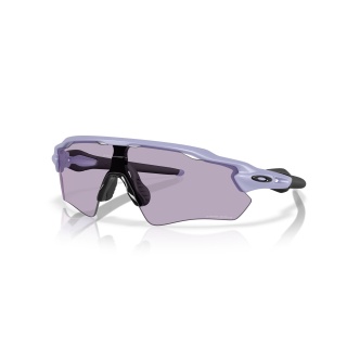 Oakley Sonnenbrille Radar EV Path (Glasfarbe: Prizm slate) flieder matt - 1 Brille mit Hartschalenetui